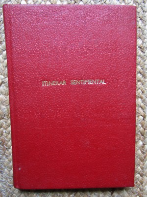 PERPESSICIUS - ITINERAR SENTIMENTAL , PORTRET DE I. ANESTIN , ED. 1-A , 1932 foto