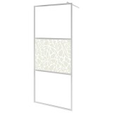 Cumpara ieftin Paravan de dus walk-in, 90 x 195 cm, sticla ESG, model piatra