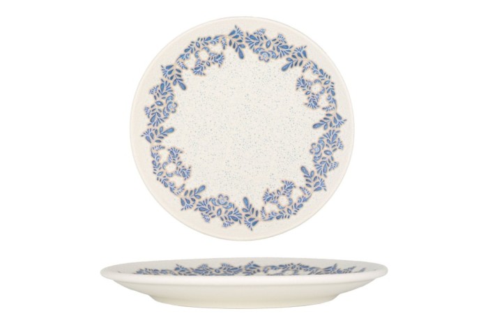 Rinart Farfurie pentru Desert - Valeria - Por&Aring;&pound;elan - 19 cm - set de 6
