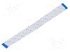 Banda FFC, 40 pini, lungime 203mm, seria FFC5-TIN, GCT - 05-40-A-0203-A-4-06-4-T