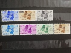 LOT TIMBRE CONGO MUSATESCU foto