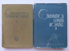 GRAMATICA LIMBII ROMANE [ VOL. I + VOL. II], EDITURA ACADEMIEI, EDITIA A II-A, 1963