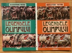 Legendele Olimpului de Alexndru MItru (2 vol: Zeii + Eroii)
