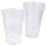 Set Pahare Plastic, 480ml, Capacitate 0,48L, Transparent, 8 Bucăți, Oem