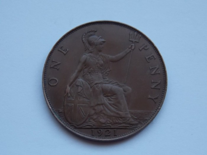 ONE PENNY 1921 GBR-XF