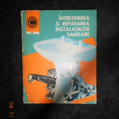 GHEORGHE MURESANU - INTRETINEREA SI REPARAREA INSTALATIILOR SANITARE