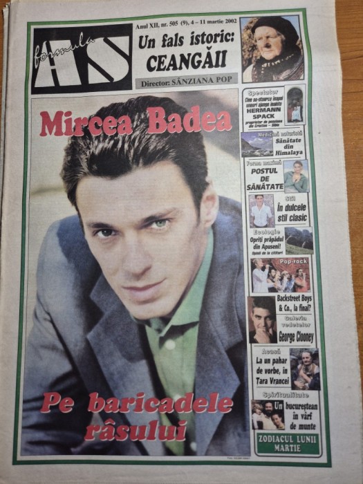 ziarul formula as 4 - 11 martie 2002 - mircea badea