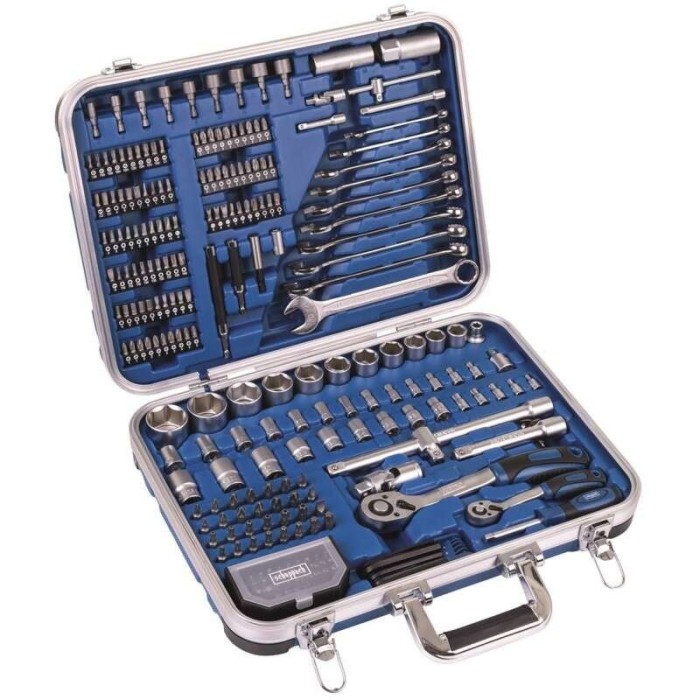 Trusa combinata de scule TB235 Scheppach 5909320900, 235 piese