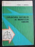 Exploatarea sistemelor de &icirc;mbunătățiri funciare - I. Pleșa, V. Burchiu