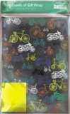 Hartie de impachetat - Multi Bikes Wrap &amp; Tag | Great British Card Company