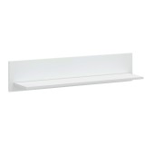 Etajera mdf alb Lindy 100x20x21 cm