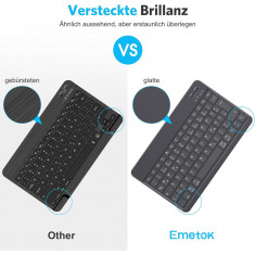 Tastatură germană Bluetooth pentru iPad, Samsung