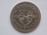 20 PESEWAS 1967 GHANA