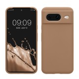 Husa Kwmobile pentru Google Pixel 8, Crem, Silicon, KWM000020JF016C, Carcasa