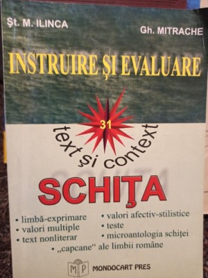 St. M. Ilinca - Text si context - Schita (Editia: 2002) foto