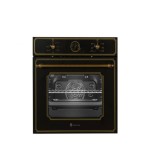 Cuptor electric incorporabil Studio Casa FE660 Toscana Black, 6 functii, 52 l, grill, ventilator, negru