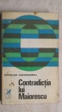 Nicolae Manolescu - Contradictia lui Maiorescu, 1970