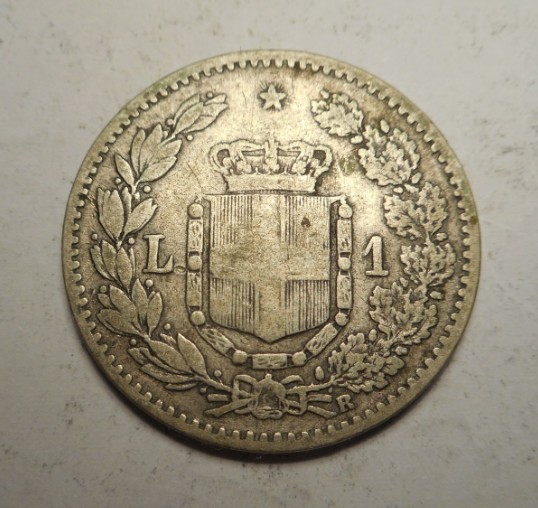 Italia 1 Lira 1884