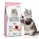 LeChat Excellence Adult Pui &ndash; Hrană Super Premium, 400 gr