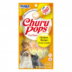 Inaba Churu Pops pui pentru pisici 4 x 15 g