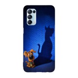 Husa compatibila cu Oppo A52, Viceversa, model Baby Scooby Doo, Silicon, TPU, Transparent, Carcasa