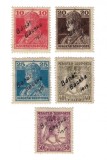 ROMANIA 1919 EMISIUNEA LOCALA BANAT BACSKA KARL ZITA, Nestampilat