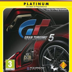 Joc PS3 GRAN TURISMO 5 PLATINUM Playstation 3 de colectie disc aproape nou