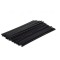Set protectii spite, 72 buc negre, 170mm