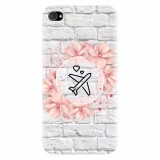 Husa silicon pentru Apple Iphone 4 / 4S, Travel Dream