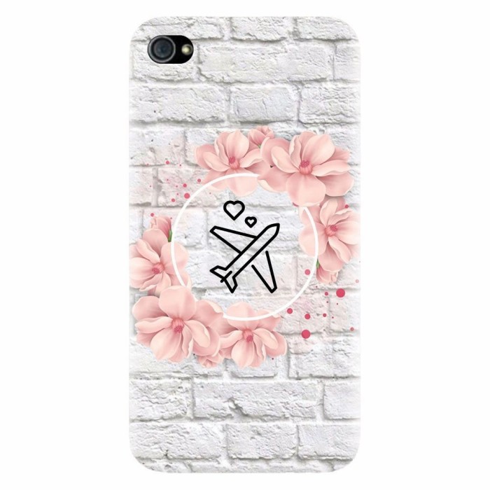 Husa silicon pentru Apple Iphone 4 / 4S, Travel Dream