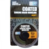 Fir ASSO Coated Soft Sinking Braid Hooklink 25Lb 10m