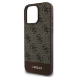Guess Husa 4G Stripe Logo iPhone 16 Pro Max Maro
