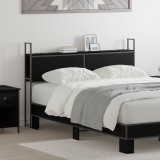 vidaXL Tăblie de depozitare Stejar negru 160 cm Lemn compozit