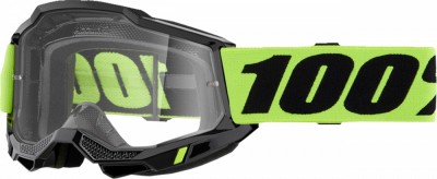 Ochelari cross/atv 100% Accuri OTG Neon, lentila transparenta, culoare rama negr... Cod Produs: MX_NEW 26013520PE foto