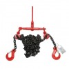 Lant ancorare pentru utilaje grele cu dispozitiv de tensionare pe clichet, greutate suportata 6.3T, lungime lant 6m, grosime zala fi 10mm