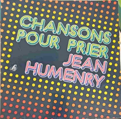 Disc vinil, LP. Chansons Pour Prier-JEAN HUMENRY foto
