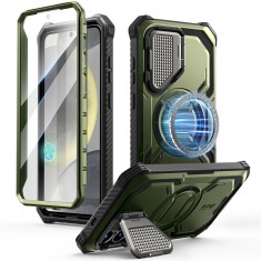 Husa pentru samsung galaxy s25 plus + folie - i-blason armorbox - guldan foto