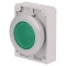 Comutator apăsare 30mm verde IP67