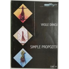 Simple propozitii &ndash; Vasile Dancu
