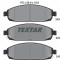 Set placute frana TEXTAR 2425001