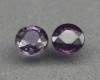 Safire Naturale Mov-Roz Netratate, 0.47ct, Rotunde, 3.6mm, Claritate SI, Cu Certificat de Autenticitate. Perfecte Cercei!