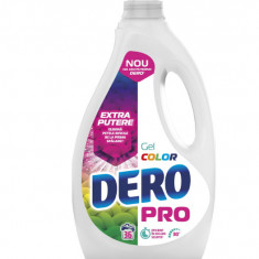 Detergent de rufe lichid Dero PRO Color Gel, 36 spalari, 1.8L