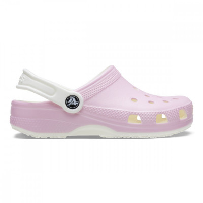 Saboti Crocs Classic Glow in the Dark Clog Kids Roz - Flamingo foto