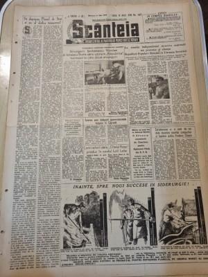 scanteia 11 mai 1949-sanatoriul darmanaesti,sorecani cluj,gropnita iasi foto