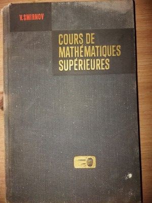 Cours de mathematiques superieures vol 1- V. Smirnov