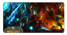 Mousepad Arthas Illidan World Of Warcraft WOW Blizzard 40x80 cm foto