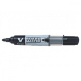 Marker pentru tabla, Pilot, Medium, Bullet, VBoard Master, Negru