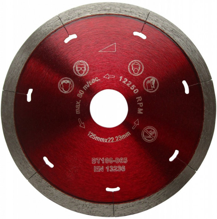 Disc DiamantatExpert pt. Ceramica Dura &amp; Portelan - Rapid 230mm Super Premium - DXDH.3907.230, 25.4