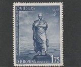 ROMANIA 1957 LP 440 - 2000 ANI DE LA NASTEREA LUI OVIDIU MNH