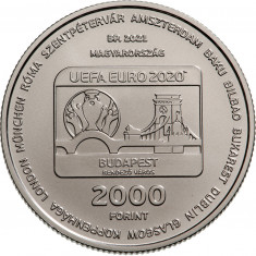 Ungaria 2000 Forint 2021 Campionatul European de Fotbal Budapesta BU